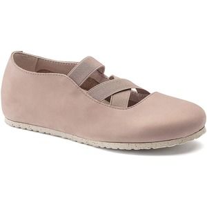 Birkenstock Santa Ana Nubuck Leather Crisscross Strap Ballet Flats Size 38